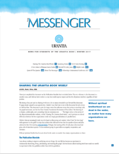 Messenger cover view